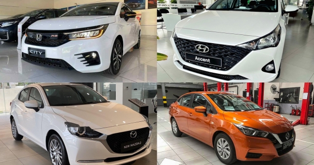 Những mẫu sedan hạng B giảm giá mạnh nhất: Vios, Accent rẻ bất ngờ