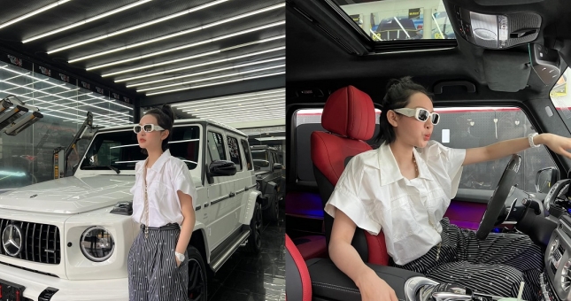 Hiền Hồ “chơi lớn” tậu Mercedes-AMG G 63 giá hơn 13 tỷ đồng