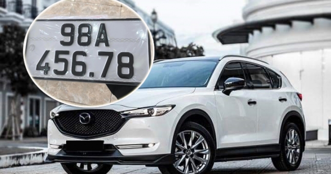 Mua Mazda CX-5 bấm được biển 456.78, chủ xe có thể nghĩ đến “Bim, Mẹc”?