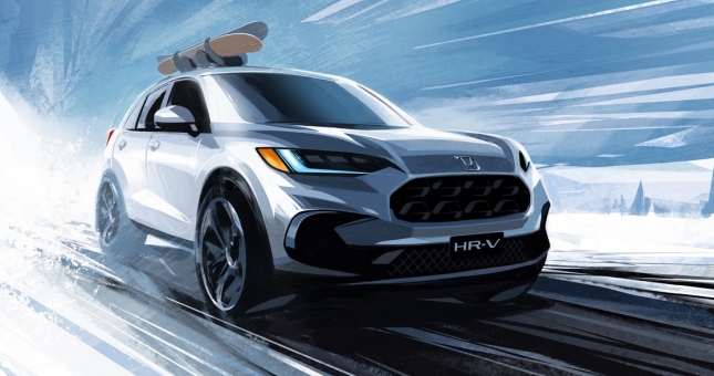 Xem trước thiết kế Honda HR-V 2023 sắp ra mắt: ấn tượng từng đường nét
