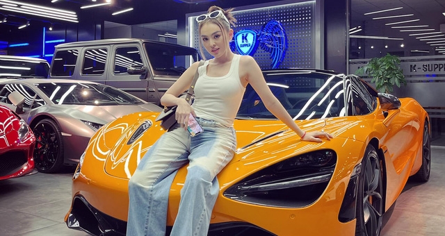 Hot girl Trang Nemo và thú chơi siêu xe 'khét tiếng' tại Sài Gòn