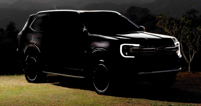Ford Everest 2022 sẽ chính thức ra mắt vào 1/3, cạnh tranh Toyota Fortuner