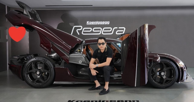 Ngắm “siêu phẩm” Koenigsegg Regera 200 tỷ của đại gia Hoàng Kim Khánh