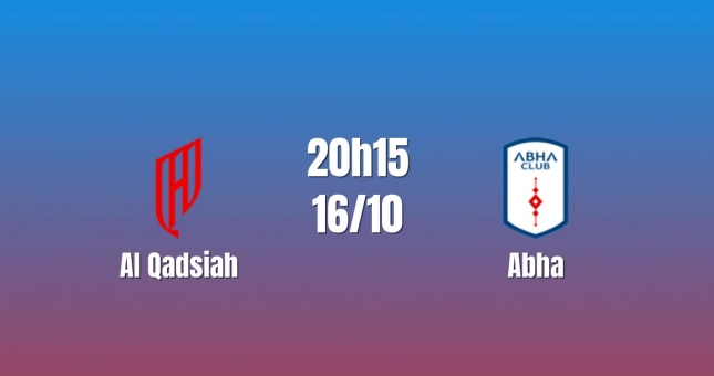 Nhận định Al Qadsiah vs Abha: Chủ nhà vượt trội, 20h15 ngày 16/10/2026