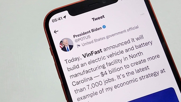 Tổng thống Joe Biden công khai hoan nghênh VinFast xây nhà máy xe điện tại Mỹ