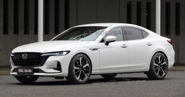 Xem trước bản phác họa Mazda 6 thế hệ mới, tham vọng 'vượt mặt' Toyota Camry