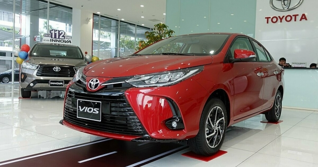 Giá xe Toyota Vios tiếp tục được điều chỉnh tăng từ 1/7