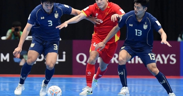 Trực tiếp bóng đá futsal Việt Nam 1-3 Thái Lan: Quá khó khăn