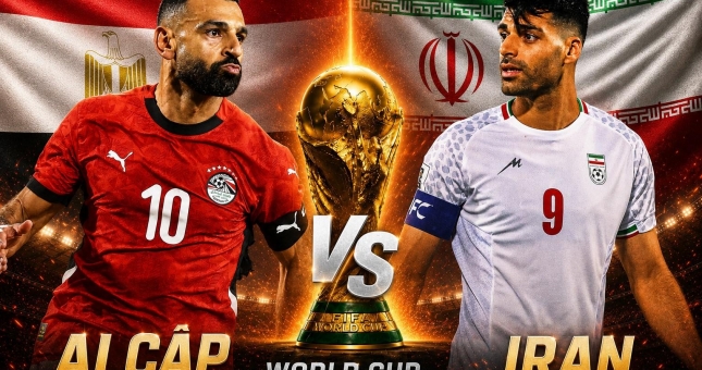 Trực tiếp bóng đá Ai Cập 0-0 Iran: Nhập cuộc hứng khởi