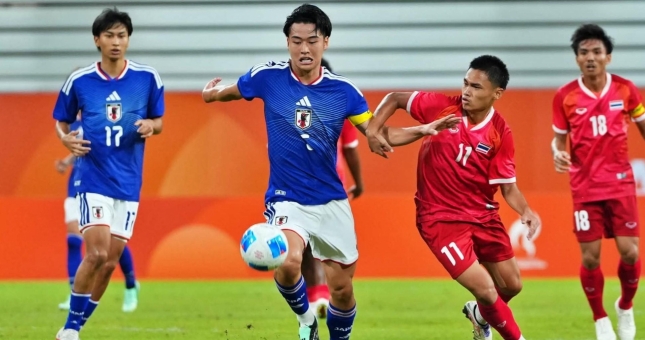 Trực tiếp U23 Nhật Bản 3-0 U23 Thái Lan: Bùng nổ dữ dội