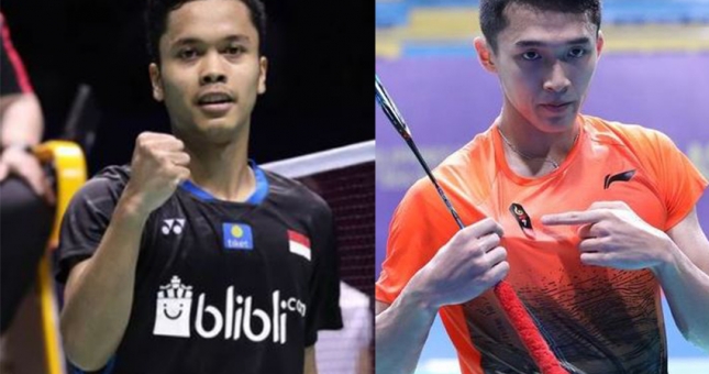 Ngôi sao Indonesia để thua trước tay vợt trẻ Kunlavut Vitidsarn