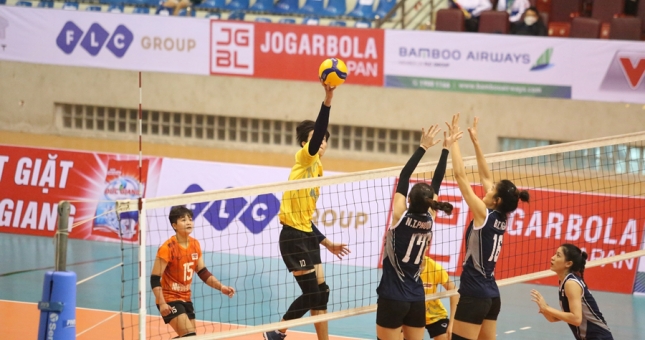 Diễn biến ngày thi đấu đầu tiên VCK giải bóng chuyền VĐQG 2021