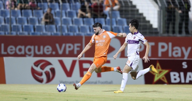 Trực tiếp bóng đá Đà Nẵng 1-0 Hải Phòng: Ngoại binh lập công