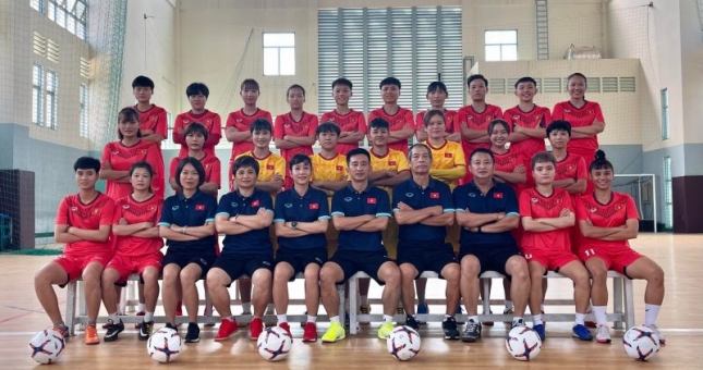 ĐT futsal nữ Việt Nam loại 11 cầu thủ, hướng tới chuyến tập huấn ở Bahrain