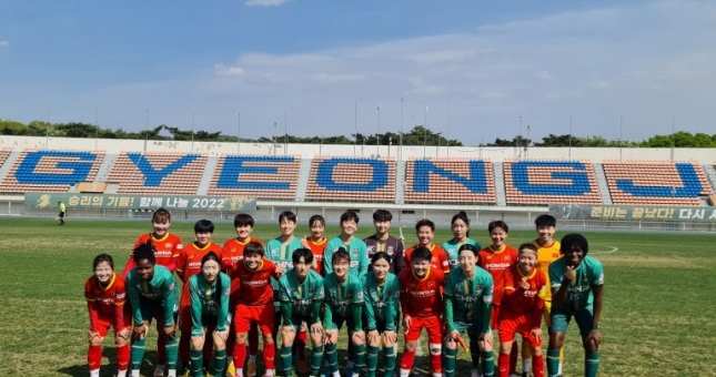 ĐT nữ Việt Nam tiếp tục có kết quả ấn tượng tại chuyến tập huấn Hàn Quốc