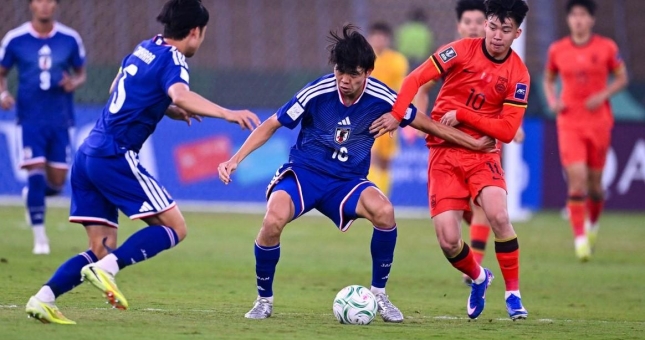 Trực tiếp U23 Trung Quốc 0-4 U23 Nhật Bản: Áp đảo