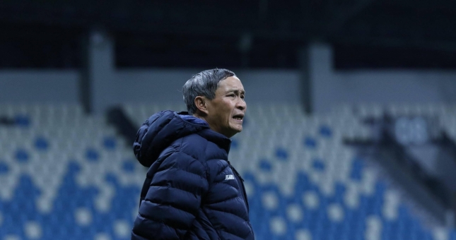 HLV Mai Đức Chung hài lòng về trận đấu với ĐT nữ Trung Quốc