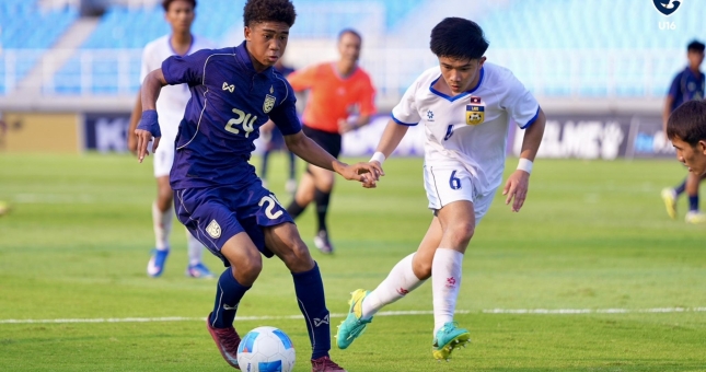 Trực tiếp bóng đá U17 Thái Lan 1-0 U17 Lào: Khai thông bế tắc