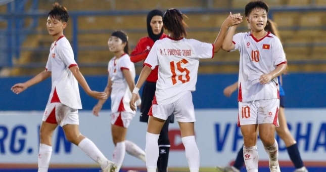 Trực tiếp bóng đá U17 nữ Việt Nam 2-1 U17 nữ Myanmar: Rút ngắn tỷ số