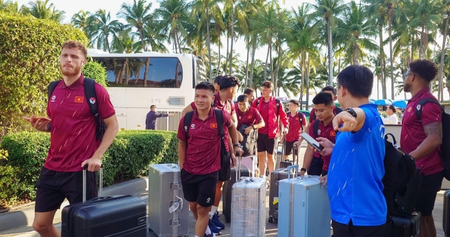 ĐT Việt Nam đã tới Thái Lan để chuẩn bị đá AFF Cup 2026