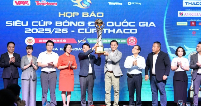 Công bố số tiền thưởng cực khủng ở Siêu Cúp Quốc gia