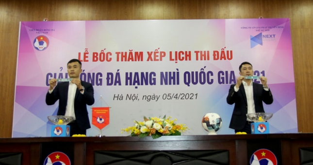 Vĩnh Phúc, Hòa Bình rơi vào bảng 'tử thần' ở Hạng Nhì 2021