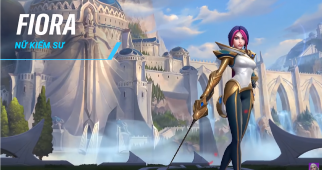 Tổng quan tướng Fiora trong LMHT Tốc Chiến