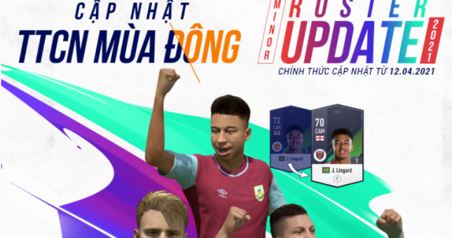 FIFA Online 4 ra mắt bản cập nhật Minor Roster Update 2021
