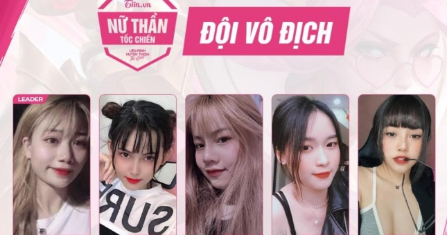 EVOS Savage Girl lên ngôi vô địch Nữ Thần Tốc Chiến