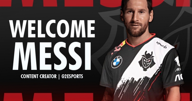 Messi gia nhập G2 Esports sau khi rời Barcelona?