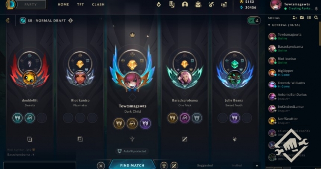 LMHT: Những thay đổi trong hệ thống Định Danh