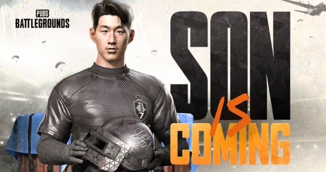 Son Heung-min trở thành nhân vật mới trong PUBG