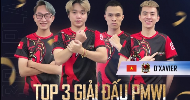 PUBG Mobile: Đạt top 3 tại PMWI 2021, D'Xavier được VNG thưởng nóng 100 triệu
