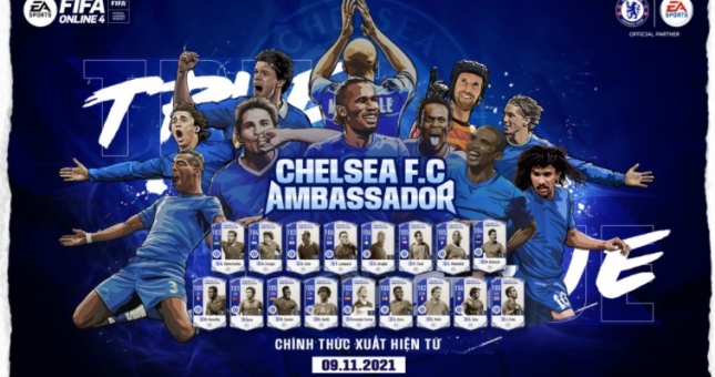 FIFA Online 4 ra mắt mùa thẻ Chelsea FC Ambassador dành riêng cho fan của The Blues