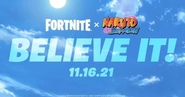 Fortnite công bố hợp tác với Naruto khiến fan đứng ngồi không yên