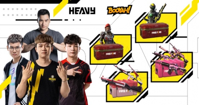 HEAVY cùng HQ, GOW ra mắt sản phẩm đặc biệt trước thềm Free Fire Asia Championship 2021 (FFAC 2021)