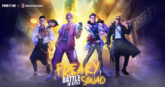 Free Fire: Binz, Soobin, Rhymastic và Touliver sẽ có tạo hình như thế nào?