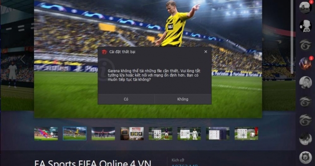FIFA Online 4: Hướng dẫn sửa lỗi đăng nhập