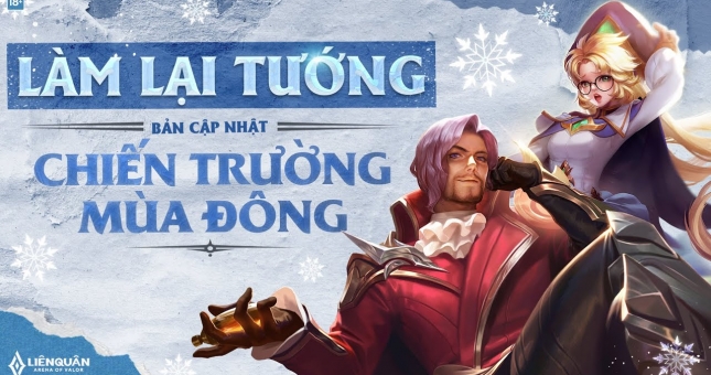 Liên Quân Mobile: Chi tiết bản cập nhật Chiến Trường Mùa Đông mới nhất