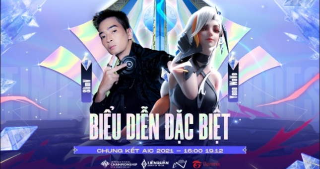 Slim V sẽ trình diễn trong trận chung kết AIC 2021