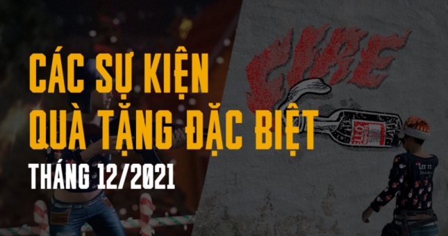 PUBG tặng hàng loạt phần quà đặc biệt cho game thủ dịp cuối năm