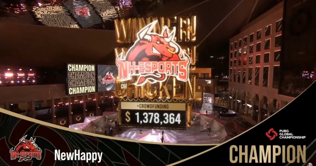 NewHappy lên ngôi vô địch PUBG Global Championship 2021