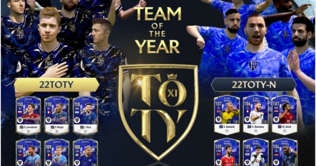 FIFA Online 4: Dàn sao 22TOTY và 22TOTY Nominee chính thức lộ diện
