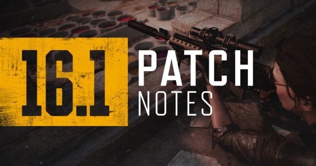 PUBG 16.1: Chi tiết bản cập nhật PUBG mới nhất