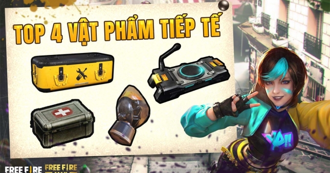 Free Fire: Top 4 vật phẩm tiếp tế không thể thiếu nếu muốn leo Huyền Thoại (Phần 1)