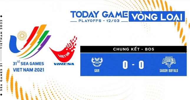 Lịch thi đấu SEA Games 31 LMHT hôm nay 12/3