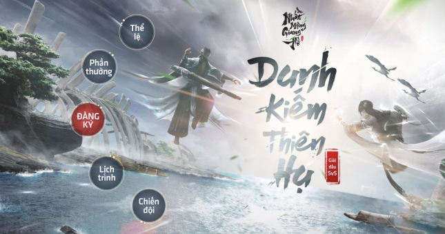 Nhất Mộng Giang Hồ VNG công bố giải đấu 5v5 đầu tiên Danh Kiếm Thiên Hạ