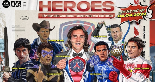 FIFA Online 4 ra mắt mùa thẻ mới 'Heroes'