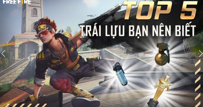 Free Fire: Top 5 loại lựu đạn mà newbie nhất định phải biết