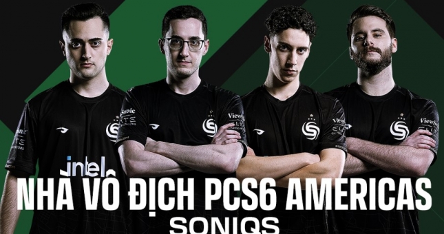 PUBG: Soniqs lên ngôi tại PCS6 Châu Mỹ, SQ_TGLTN xác lập kỷ lục vô tiền khoáng hậu